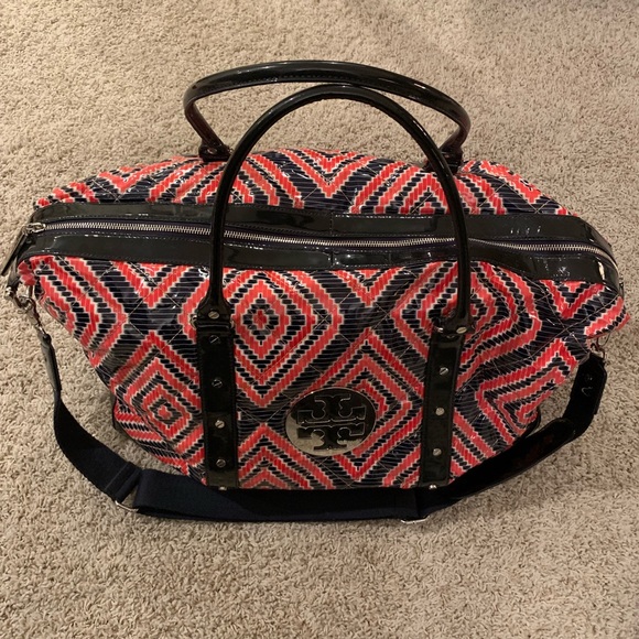 tory burch weekender duffle bag